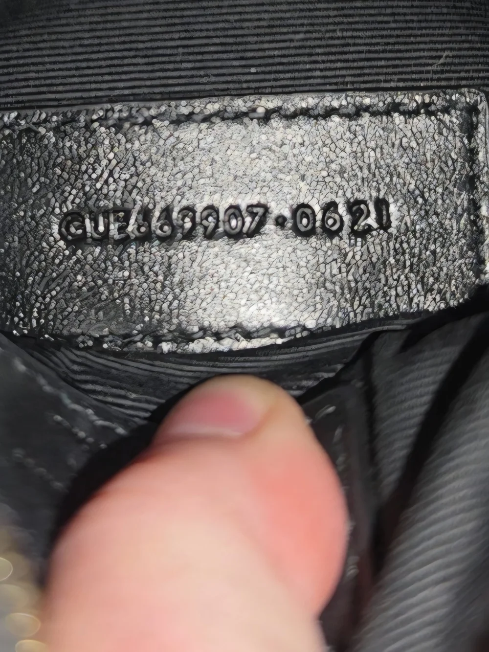 Saint Laurent Black Snake-Embossed Leather Chain Pouch with Gold Hardware
